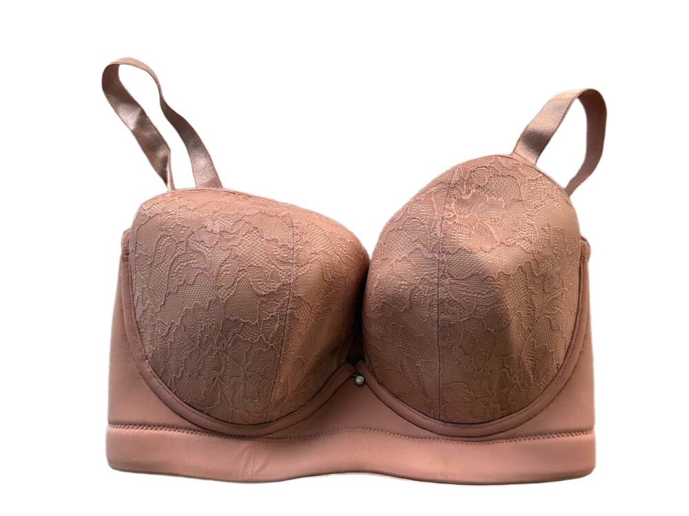 Curvy Kate Hey Girls SuperPlunge Strapless Bra 32G Latte Lace Multiway NWT